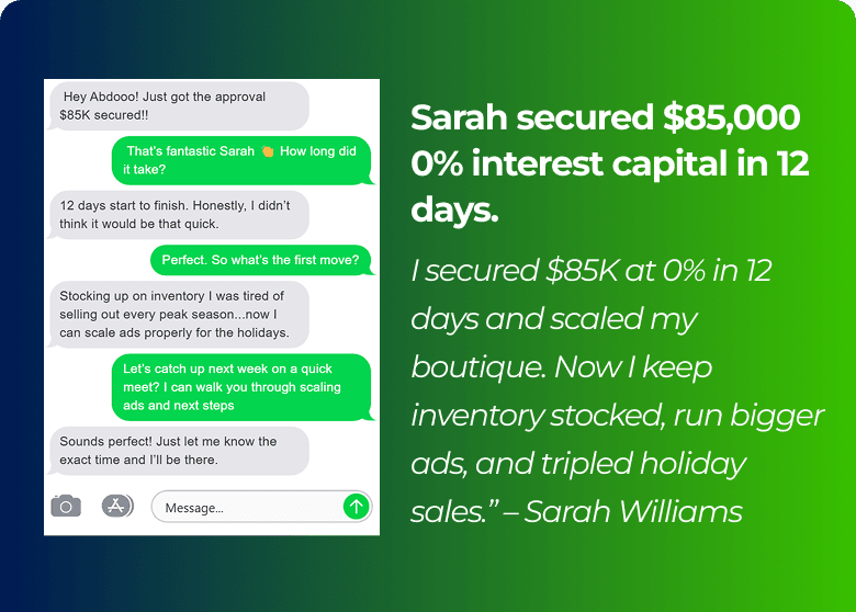 Sarah - Success Story (Mobile)